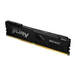 Kingston Fury Beast 16GB (1x 16GB) DDR4 3600MHZ Siyah CL18 PC RAM-(KF436C18BB/16)